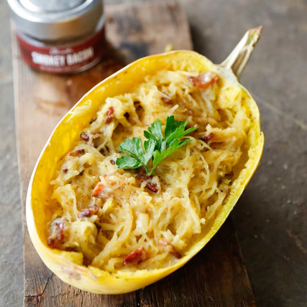 Instant pot spaghetti squash carbonara sale