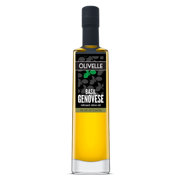 Basil Genovese Infused Olive Oil Olivelle The Art of Flavor