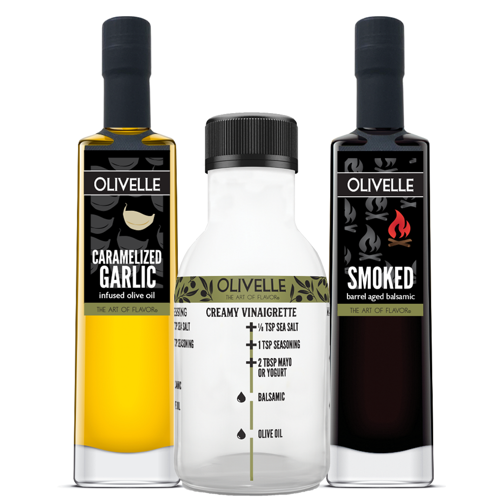 Perfect Pairing - Caramelized Garlic Olive Oil & Smoked Balsamic