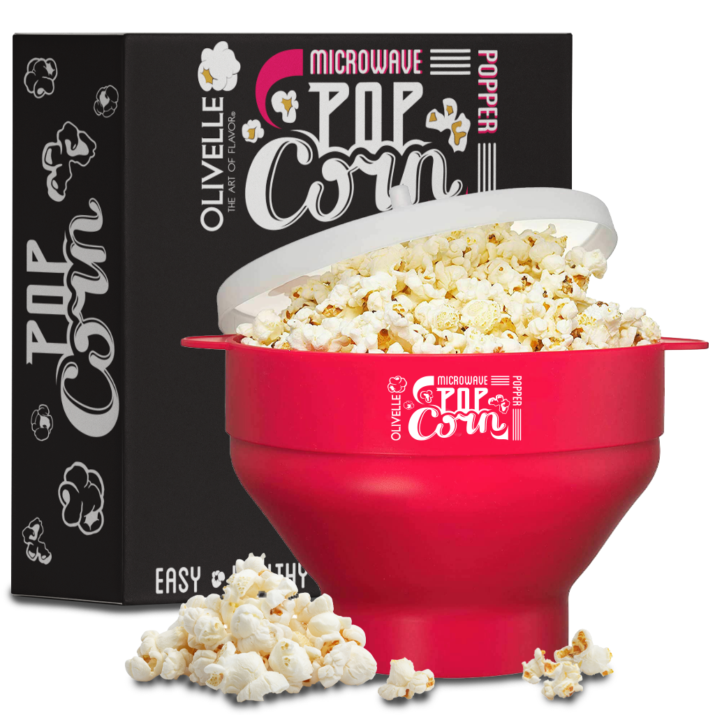 Olivelle Silicone Microwave Popcorn Popper