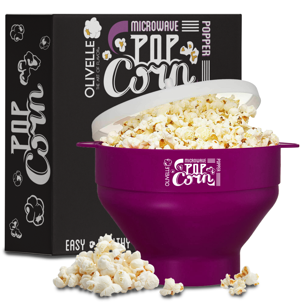 Olivelle Silicone Microwave Popcorn Popper