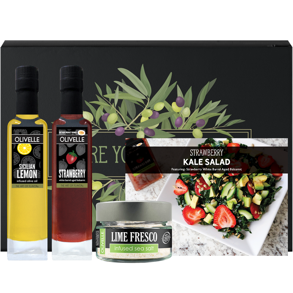 Strawberry Kale Salad Recipe Gift Kit