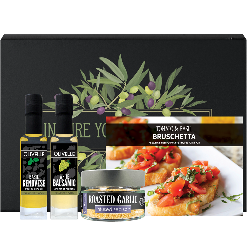 Tomato and Basil Bruschetta Recipe Gift Kit